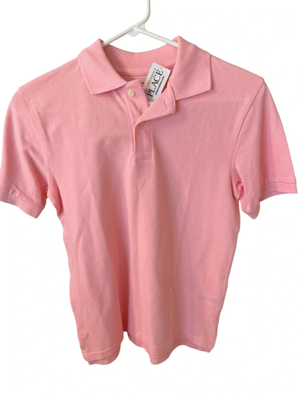 The Children’s Place Pink Polo Shirt Boys L‎ 10/12 New With Tags